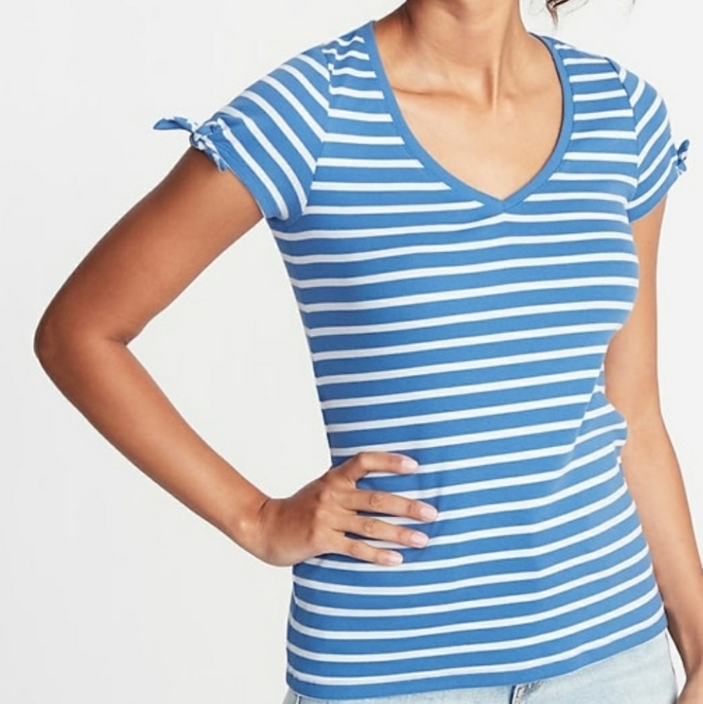 Slim-Fit Rib-Knit Tee